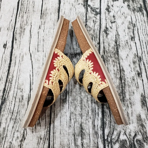 Boho Chic Free People Slide Sandals